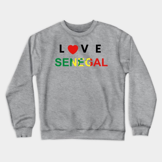 Senegal Crewneck Sweatshirt by Amharic Avenue